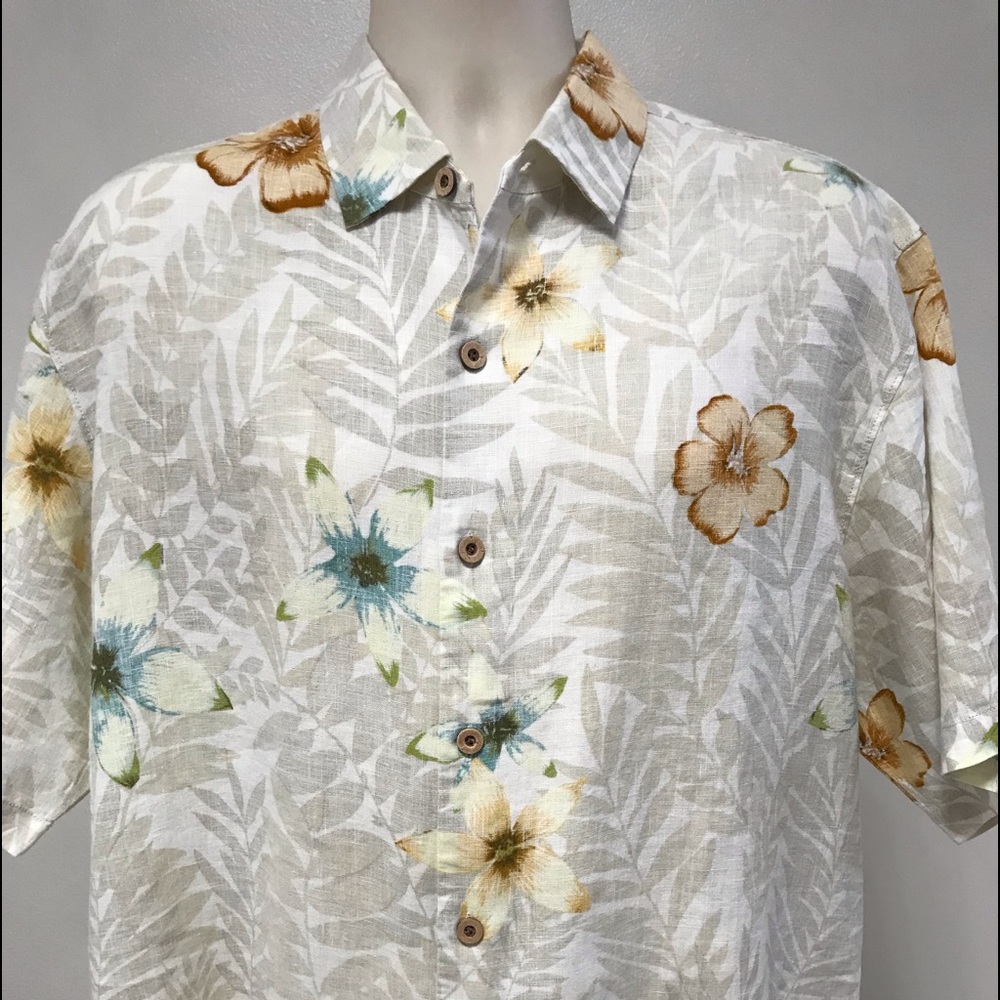 Tommy Bahama Embroidered Tag Size L…